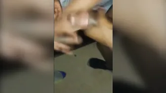 Two Black Amateur Studs Bareback with Big Cocks