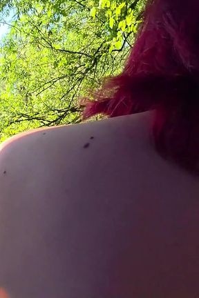 Secret Outdoor Spot at the Quarry Pond - She Shows It to Him - and Suddenly It Gets Damn Hot