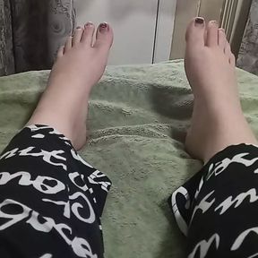 Cute legs and toes