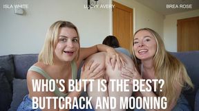 Who's Butt is the Best? Buttcrack and Mooning!
