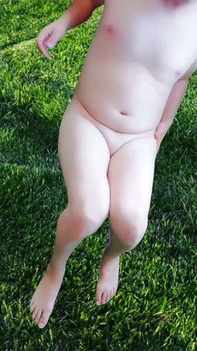 2 Hands-free Cumshot Big Ass Big Butt Big Hips Masturbating in an Extraordinary Pose
