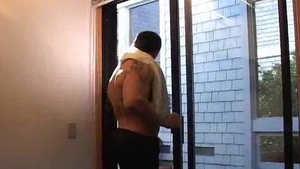 Next Door Male: The Backyard Oil Massage You'll Never Forget