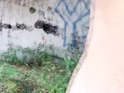 Morning Roadside Masturbation- Andrei_B -Asian Boy Exhibitionist