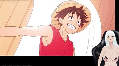 Nami getting ready for some hardcore fucking with Luffy