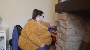 The fattest girl at work - struggles