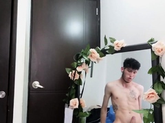 Latin Boy Pervert Boy Jacking Off