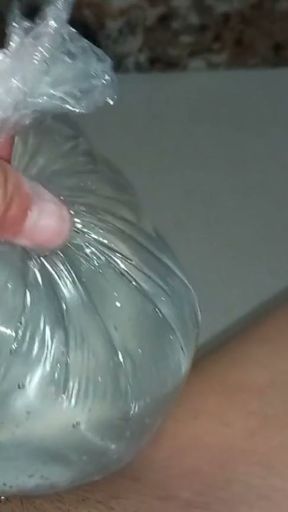 Hot Solo Toy Play in Bathroom   Clip 2