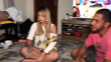 Começou em uma brincadeira Términou em uma suruba muito gostosa