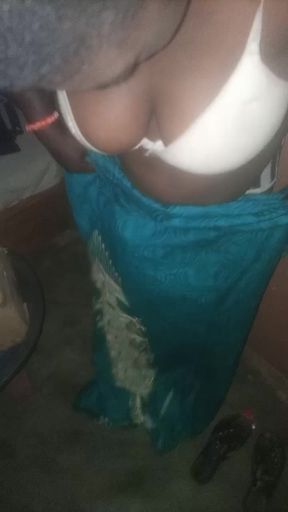 Quick missionary sex with my black girl