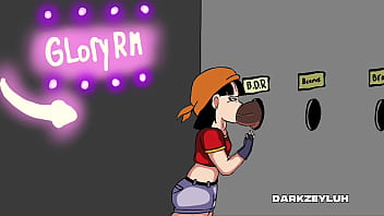 GT Pan tries glory hole for the first time