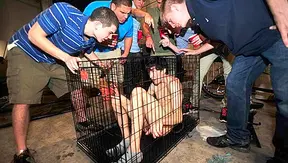 Frat Pledge Busted Wide Open: Rough Rookie Initiation – Real Gay Domination 18+