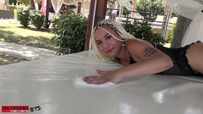 bts of the scene: sex-addicted italian slut dp’d and pee by luca ferrero and boyfriend!