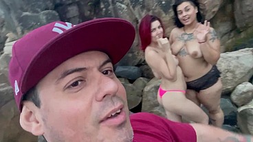 Cedo da Manhã noix fazendo putaria na praia