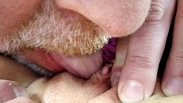 Crazy sexy granny: cunni, blowjob, closeup dogging... )) (long version)