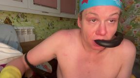 swim cap,swimsuit,snorkel,rubber gloves,ahegao,orgasms