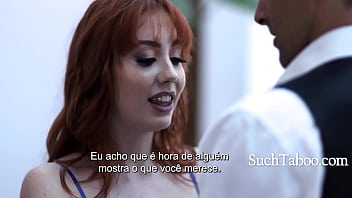 Appreciating Her Stepdad - (Portuguese Subs)