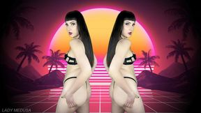 Inhale and keep thinking about how you'd lick my ass - toilet fetish fantasy