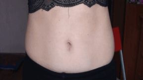 pinch my tummy