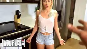 Mofos - Kiara Cole gets fucked point of view fashion and takes a gigantic sperm right to her gorgeous face