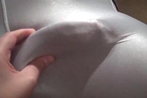 Footjob and Handjob In Spandex