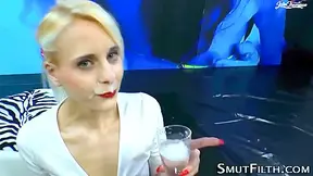 Fetish Ho Swallows Load