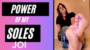 Power of Stroking to my Soles JOI