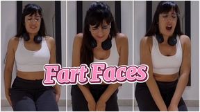Alesia Fart Faces, Farting Loud and Smelly