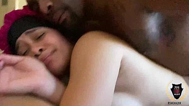Wild Performance! BBC Guy Rome Major Destroys Cassie Blake's Cunt!
