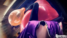 Q1067 POV solo riding and deflating RX50 Longneck nonpop - 480p
