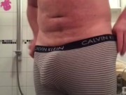 Straight British Builder Giving SPH small penis humiliation, Cock Worship Alpha Male