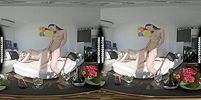Double Dildo Lesbian Sex Ingrida Tribbing And Scissoring Rebeka Ruby Gut Wrenching Rfo Orgasm