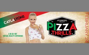 Pizza Thrills - Horny Czech Teen Cayla Lyons Fuck VR