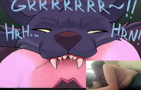 Furry comic dubs destroyed in public anal with doggy style deepthroat