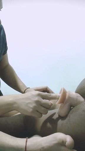 Wild Pegging: Opening My Slave's Ebony Ass
