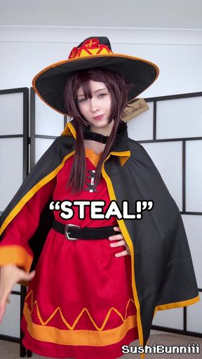 Cosplaying Kono Suba’s Megumin