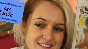 ”Lucie's very first casting”