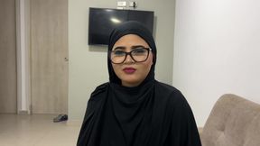 Religious Muslim Stepsister Puts Her Beliefs Aside To Try A Cock