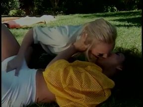 Horny babes like it when they finger fuck each others cunts