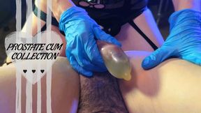 PROSTATE milking and HARD PEGGING made him SQUIRT in a CONDOM