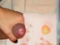 Big dicked shemale cums twice once again