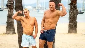 Jack Rides Jayce Hard With No Mercy In Raw Anal Session – GayXXX Action