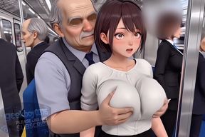 hot japanese Babes Degraded &amp; Ravaged by Ugly Fat Dirty Old Men - Squeezed, Kissed, Fucked Hard