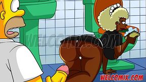 The Big Butt Housemaid - The Simptoons FULL