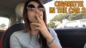 Cigarette in the car 2 (Smoking) - FULL HD