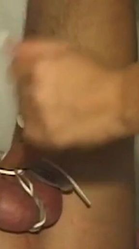 Blonde Nurse Pegs Her Restrained Patient Deep
