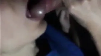 French twink deepthroats older man in camper van