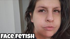 Chubby Face Fetish & Dirty Talk - Face Close Up Dirty Talk