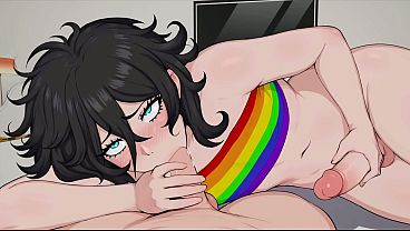 My Femboy Roommate Special Holiday 6 - Femboy Lover Loves Sucking My Big White Cock