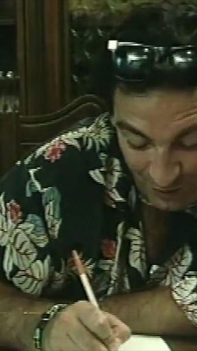 Marina Lotar in 2 Vintage Scenes: a Threesome and Doggy Style with Roberto Malone.