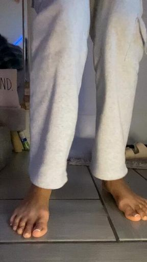 White French Pedi to start the month 💅